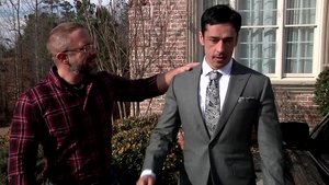 Men: Rake Rummaging for Rosebush Ramming