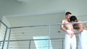 Falcon Studios: Studs Swap Blowjobs in the Heat