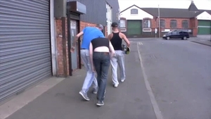 Chavs Get Rough in an Abandoned Spot