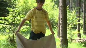 Sun-Drenched Rimming with Two Adorable Twinks