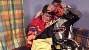 Dark Haired Twinks Share their Dicks