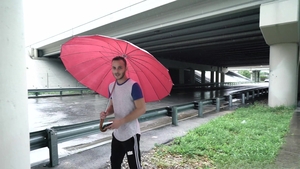 Latin Leche: Medium Height Man's Rainy Delight