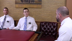 Missionary Boys: Shy Boy Drops to His Knees