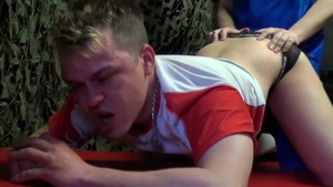 jalifstudio: Cristian's Hole Gagging for More