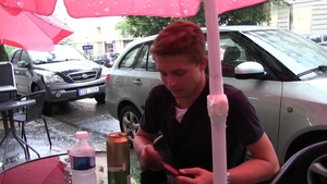Czech Hunter: Camming for Fun in the Rain