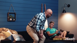 Daddy's Boy: Cumshot on the Young Boy's Face