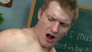 Men: Young Redhead Learns Anal Lesson